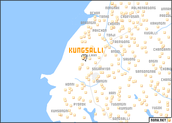 map of Kungsal-li