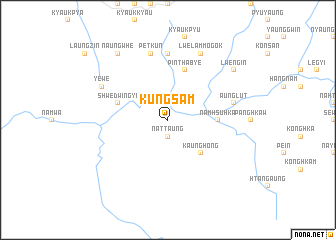 map of Kungsam