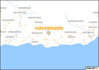 map of Kungsang-dong