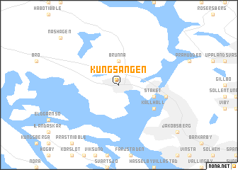 map of Kungsängen