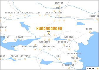 map of Kungsgården