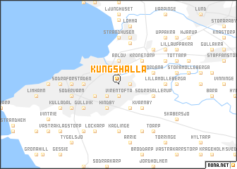 map of Kungshälla