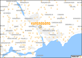 map of Kungsŏ-dong