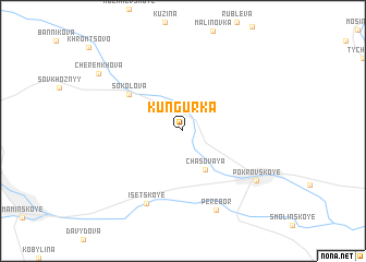 map of (( Kungurka ))