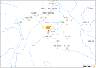 map of Kungu