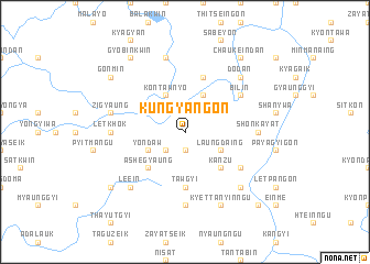 map of Kungyangon