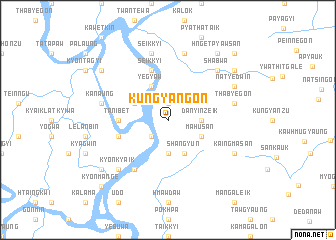 map of Kungyangon