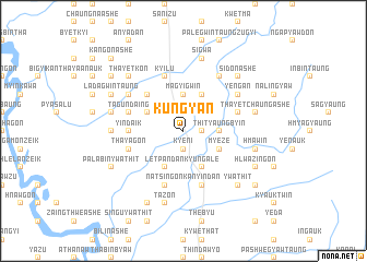 map of Kungyan