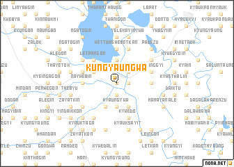 map of Kungyaungwa