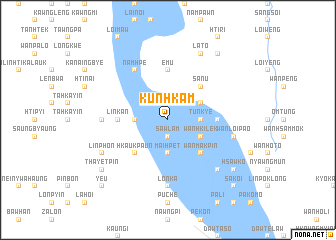 map of Kunhkam