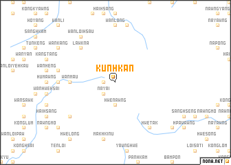 map of Kunhkan