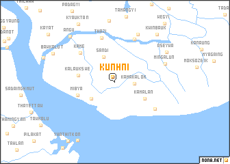 map of Kunhni