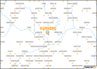 map of Kunhong