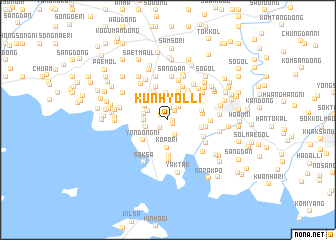 map of Kunhyŏl-li