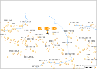 map of Kuni Kānrai