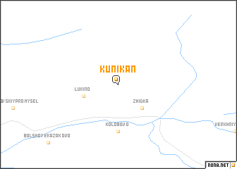 map of Kunikan