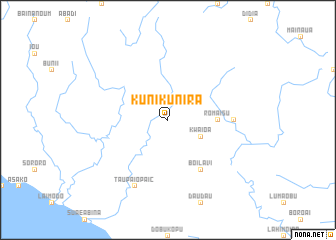 map of Kunikunira