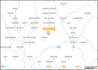 map of Kunima