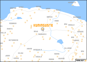 map of Kuninguste