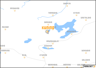 map of Kunino