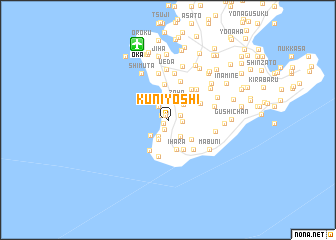 map of Kuniyoshi