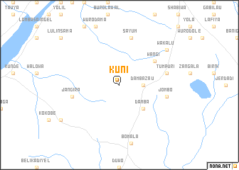 map of Kuni
