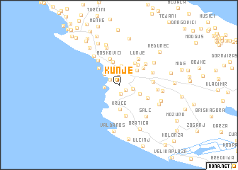 map of Kunje