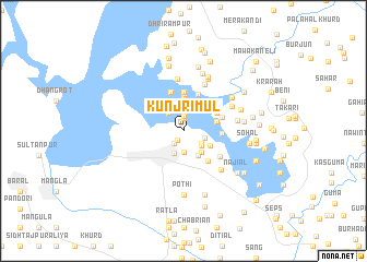 map of Kunjri Mul