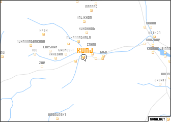 map of Kunj