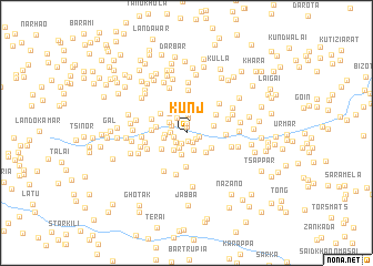 map of Kunj