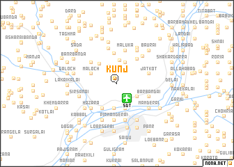 map of Kunj