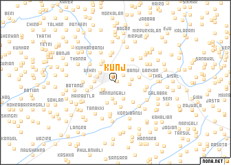 map of Kunj