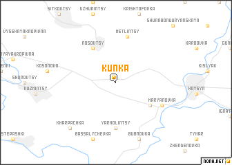 map of Kunka