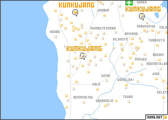 map of Kunkujang