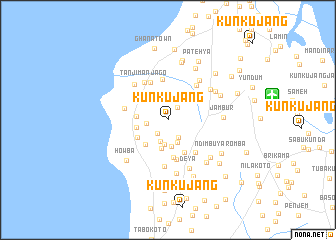 map of Kunkujang