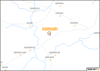 map of Kunkuri