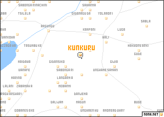 map of Kunkuru