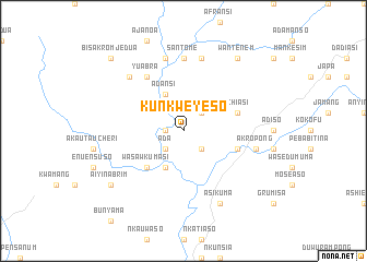 map of Kunkweyeso