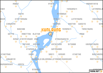 map of Kunlaung