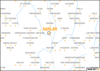 map of Kunlon