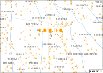 map of Kunnal Thal