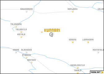 map of Kunnari