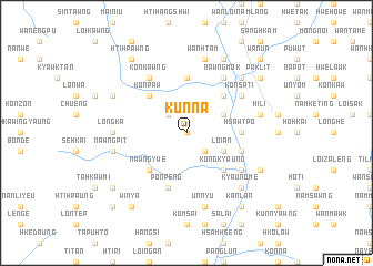 map of Kun-Na