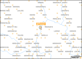 map of Kunna