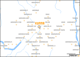 map of Kunna