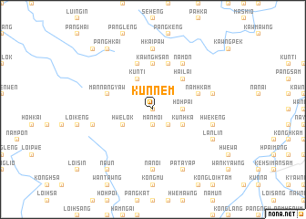 map of Kunnem