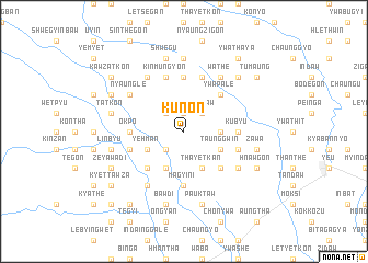 map of Kun-on