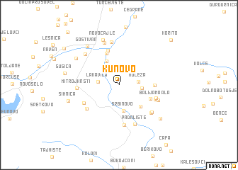 map of Kunovo