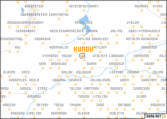 map of Kunov