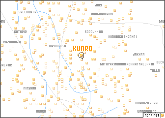 map of Kunro